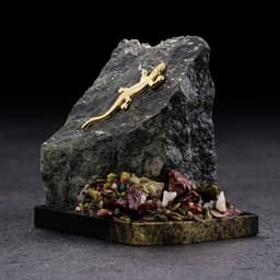 Фигурка «Горка», змеевик