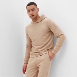 Спортивный костюм мужской (худи, брюки) MINAKU, бежевый, размер 48