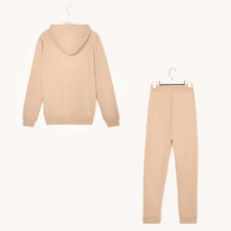 Спортивный костюм мужской (худи, брюки) MINAKU, бежевый, размер 48