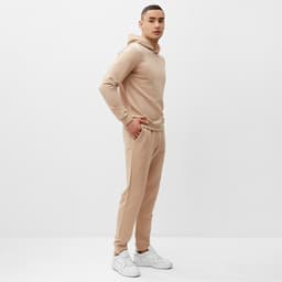Спортивный костюм мужской (худи, брюки) MINAKU, бежевый, размер 48