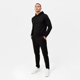 Спортивный костюм мужской (худи, брюки) MINAKU, цвет чёрный, размер 50