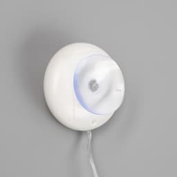 Светодиодная фигура на присоске «Дед Мороз в санях» 44×25 см, пластик, от батареек АААх3, свечение тёплое белое