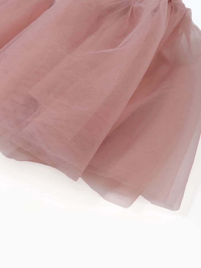 Юбка нарядная для девочки KAFTAN, трёхслойная, пыльно-розовая, 25×22 см