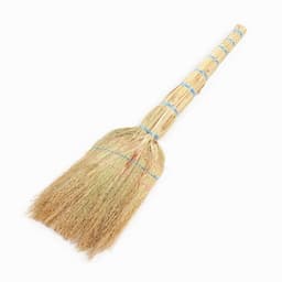 Веник узбекский из сорго 3-х прошивной, большой, 83-93 см, ручная работа