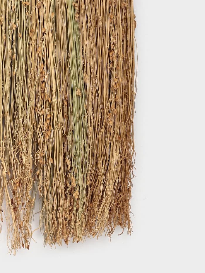 Веник узбекский из сорго 3-х прошивной, большой, 83-93 см, ручная работа