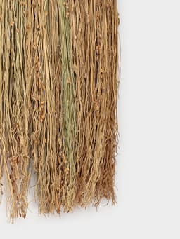 Веник узбекский из сорго 3-х прошивной, большой, 83-93 см, ручная работа