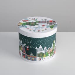 Коробка подарочная «Новогодние истории», 14×16 см, Новый год