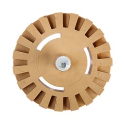 Круг шлифовальный резиновый ТУНДРА, для очистки от клея, ценников, скотча, 25×6 мм