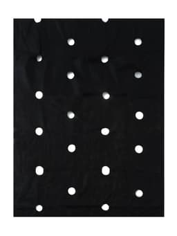 Материал мульчирующий, с перфорацией (4 ряда), 20×1.6 м, плотность 80 г/м², спанбонд с УФ-стабилизатором, чёрный, Greengo, Эконом 30%