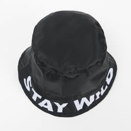 Панама Stay wild, чёрная