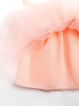 Юбка нарядная для девочки KAFTAN, трёхслойная, персиковая, 25×22 см