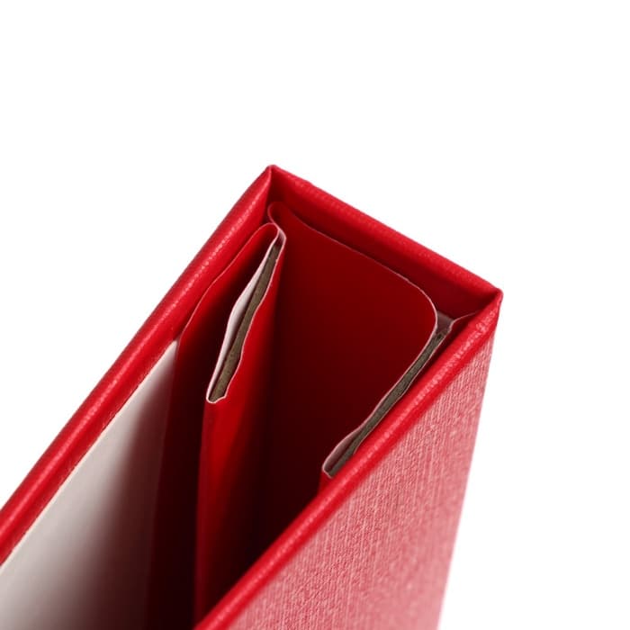 Папка «Дипломная работа» А4, бумвинил, гребешки/сутаж, без бумаги, красная, (вместимость до 150 листов)