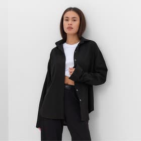 Рубашка женская MIST: Classic Collection, размер 48-50, чёрная