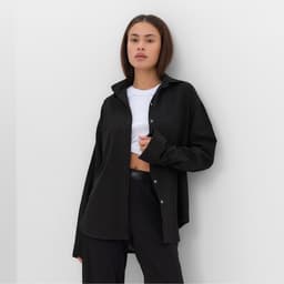 Рубашка женская MIST: Classic Collection, размер 48-50, чёрная
