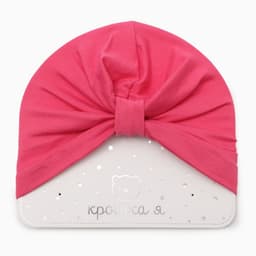 Шапка детская «Крошка Я», размер 48, ярко-розовая