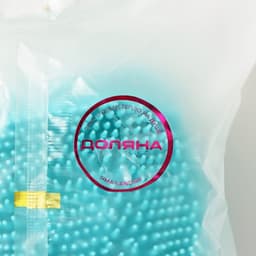 Щётка - мочалка массажная силиконовая с ёмкостью для мыла Доляна, бирюзовая