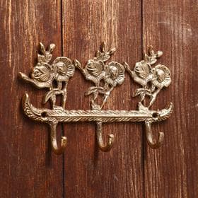 Ключница «Элегия», 18.5×12.5×3 см, латунь