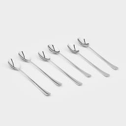 Ложка для коктейля «Мондиал», длина 19.5 см, толщина 2.5 мм, цвет серебряный