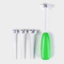 Устройство для фаршировки овощей Доляна «Прино», 4 насадки, пластик, зелёное