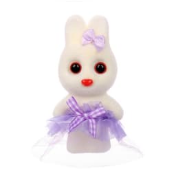 Ёлочная игрушка - подвеска из пенопласта «Зайка в юбочке», 13 см