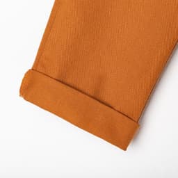 Джинсы для девочки MINAKU: Casual collection KIDS, цвет рыжий, рост 134 см