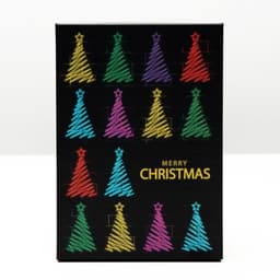 Набор подарочных новогодних коробок 3 в 1 Merry christmas, 23×16×9.5 - 19×12×6.5 см