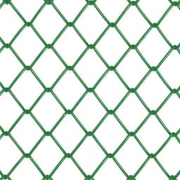 Сетка – рабица ячейка ТУ, с полимерным покрытием, 50×50 мм, толщина, 2.6 мм, рулон 1.5×10 м, зеленая