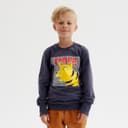 Свитшот для мальчика MINAKU: Casual Collection KIDS, серый, рост 128 см