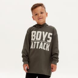 Худи для мальчика с капюшоном KAFTAN: Rock on, размер 28 (86-92 см)