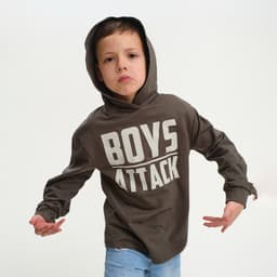 Худи для мальчика с капюшоном KAFTAN: Rock on, размер 28 (86-92 см)