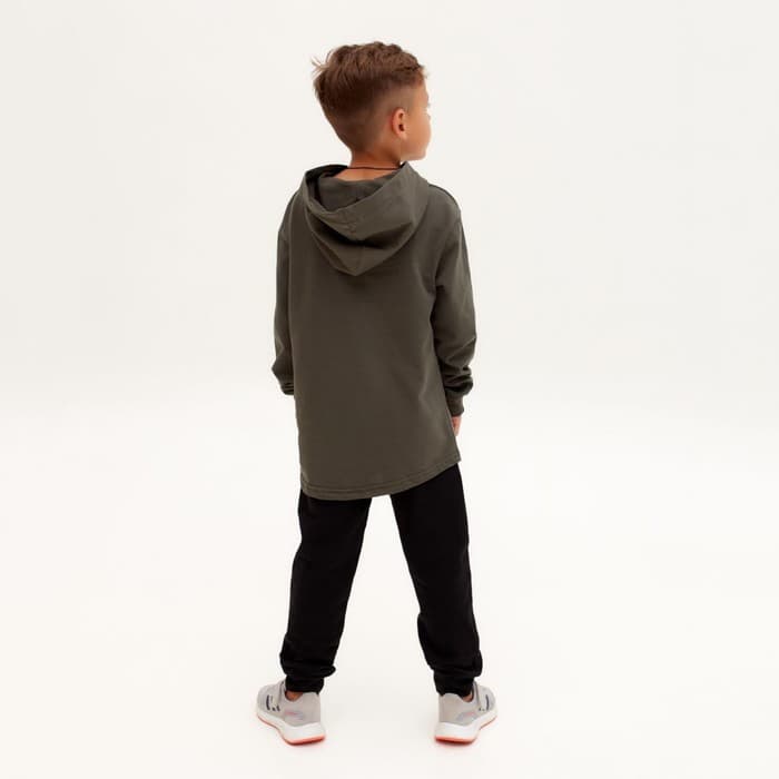 Худи для мальчика с капюшоном KAFTAN: Rock on, размер 32 (110-116 см)