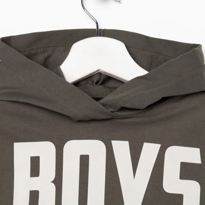 Худи для мальчика с капюшоном KAFTAN: Rock on, размер 32 (110-116 см)