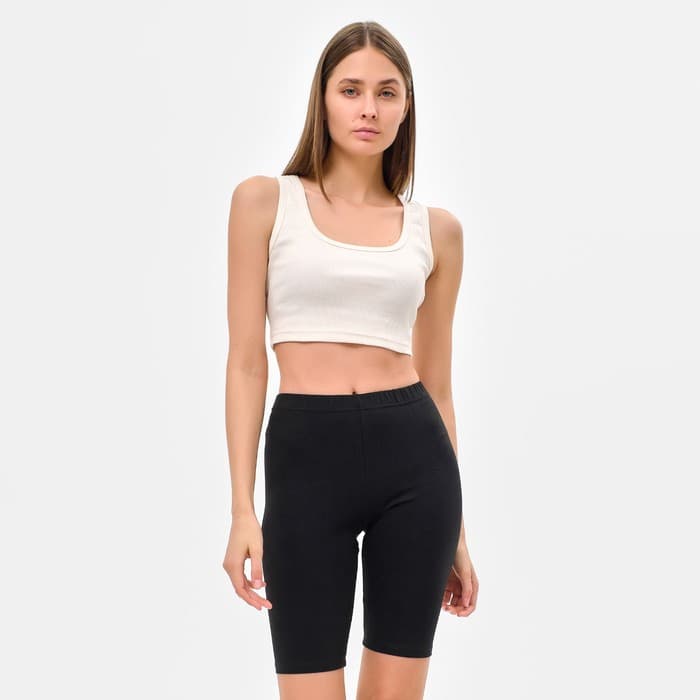 Велосипедки женские MINAKU, чёрные, размер 46