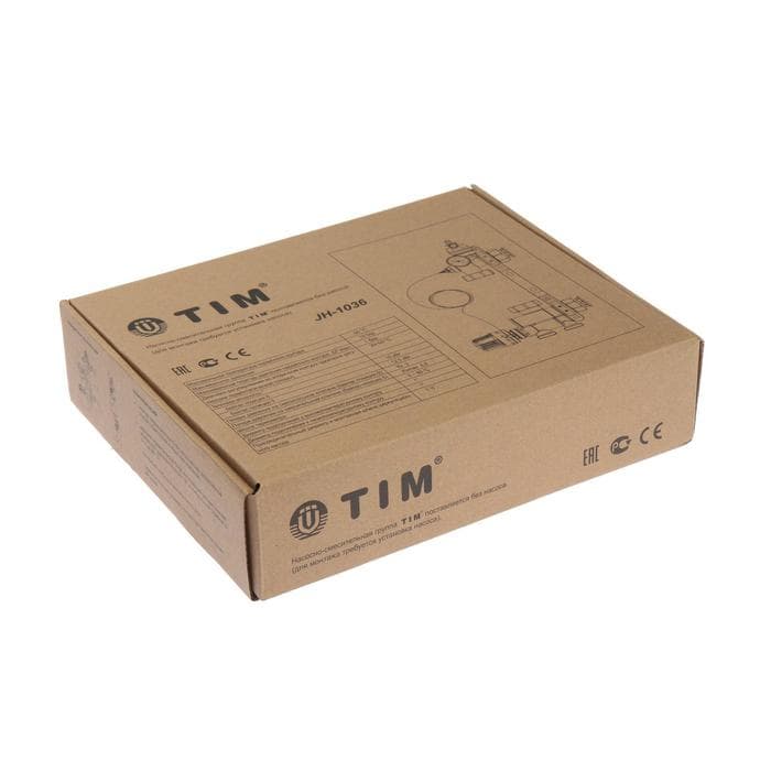 Насосно-смесительный узел TIM JH-1036, 1 1/2", универсальный, L=130/180 мм