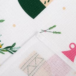 Набор кухонных полотенец «Доляна. Эвкалипт», 35×60 см - 7 шт., 100% хлопок