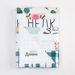 Набор кухонных полотенец «Доляна. Эвкалипт», 35×60 см - 7 шт., 100% хлопок