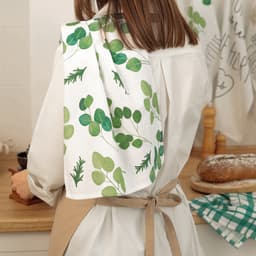 Набор кухонных полотенец «Доляна. Эвкалипт», 35×60 см - 7 шт., 100% хлопок