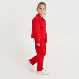 Жакет для девочки MINAKU: Casual collection KIDS, красный, рост 116 см