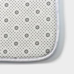 Коврики для ванной и туалета Доляна «Бурлеск», 2 шт., 50×80, 40×50 см, синие