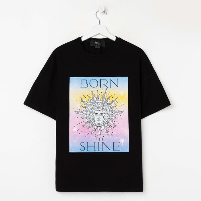 Футболка женская MIST Born shine, размер 40-42