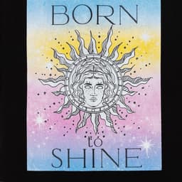 Футболка женская MIST Born shine, размер 40-42