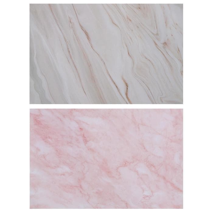 Фотофон для съёмок, двусторонний, бумага 300 г «Розовый и бежевый мрамор», 57×87 см