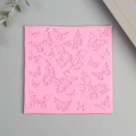 Молд силиконовый «Царство бабочек» 14.2×9.5×0.8 см