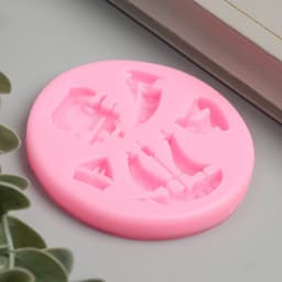 Молд силиконовый «Корабли» 8×8×1 см