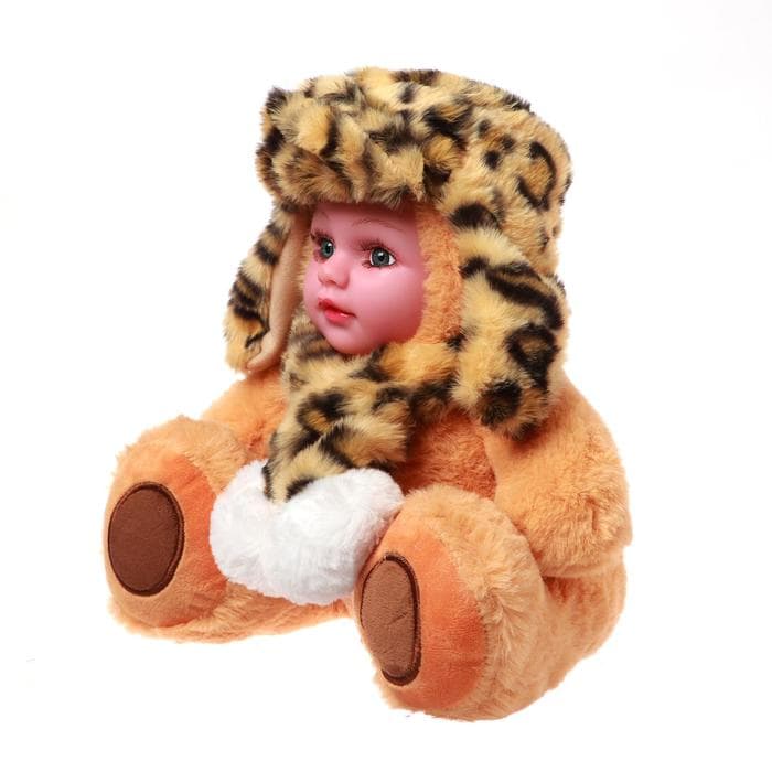 Мягкая игрушка «Кукла в шапке», МИКС