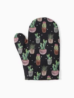 Кухонный набор «Этель» Home cooking: полотенце, варежка-прихватка, лопатка, венчик, губка