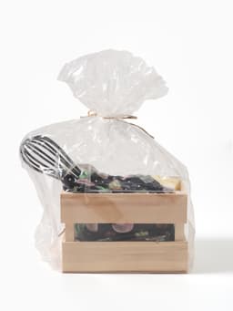 Кухонный набор «Этель» Home cooking: полотенце, варежка-прихватка, лопатка, венчик, губка