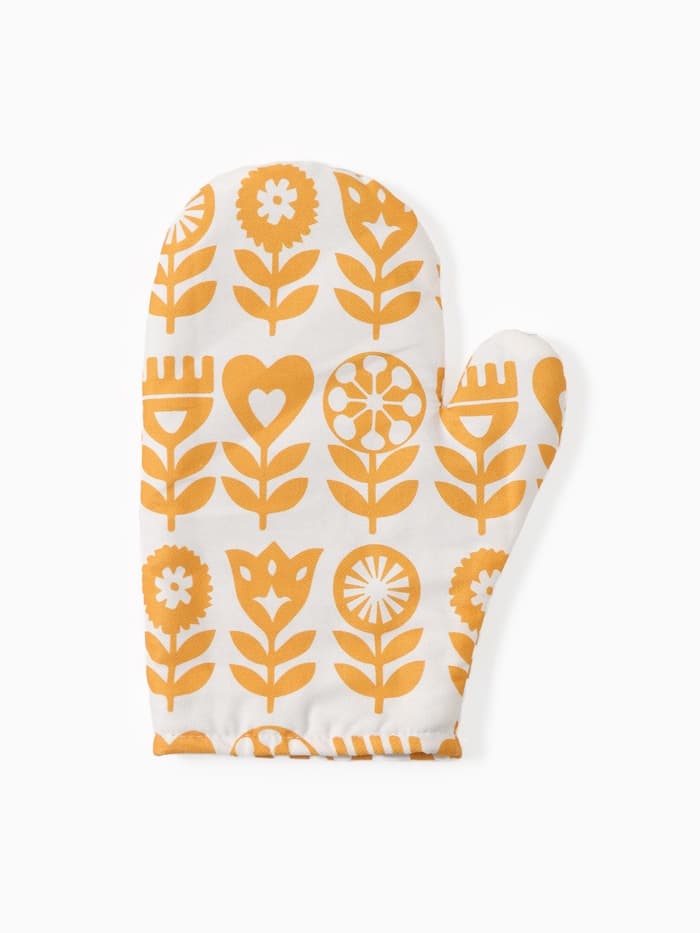 Кухонный набор «Этель» Best kitchen: полотенце, варежка-прихватка, лопатка, венчик, губка