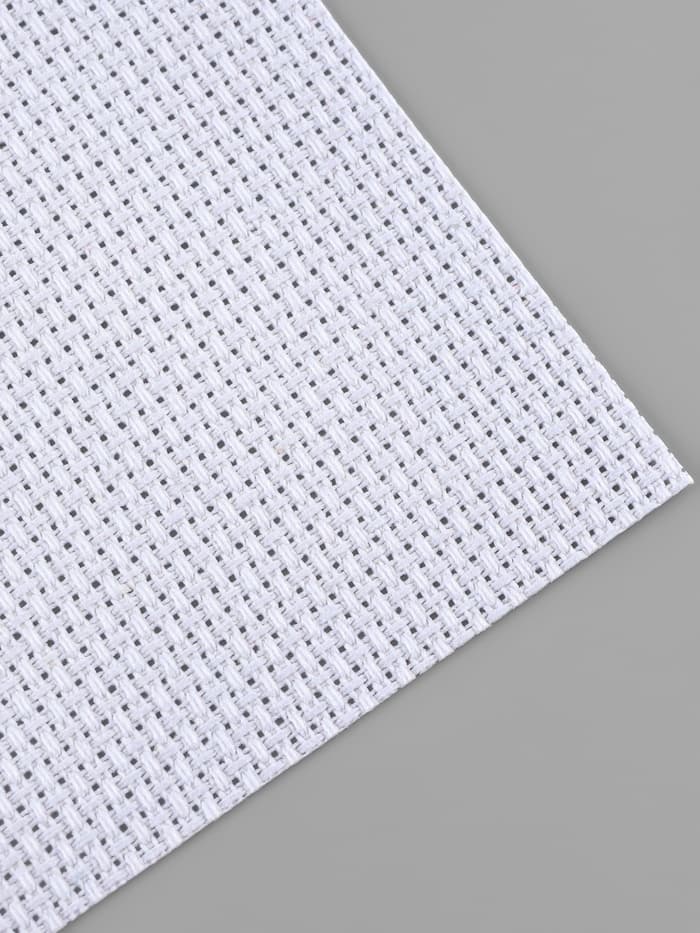 Канва для вышивания, №14, 30×20 см, белая