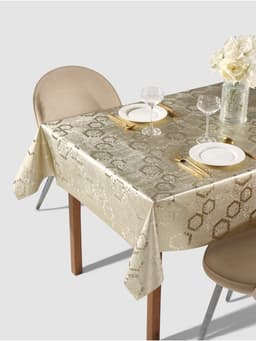 Клеёнка на стол «Соты», на тканевой основе, ширина 137 см, рулон 20 м, толщина 0.25 мм